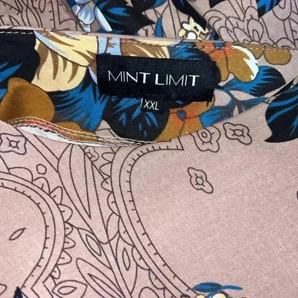 Mint Limit Floral Midi Dress - Picture 3 of 6